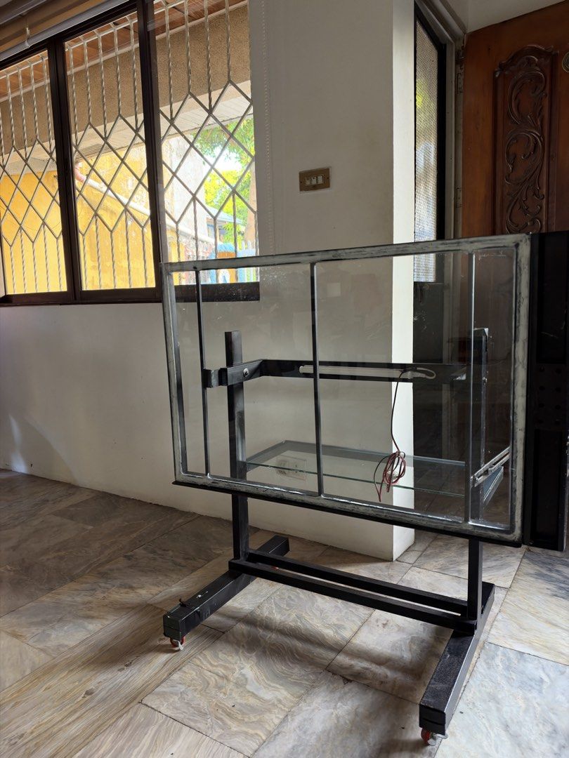 Drafting Table (Category: Office Furniture & Fixtures) located in Binan City. Submitted by barefinds (Listing ID 1470635150, Image 3). Description: - Goods pa to needs cleaning lang 😊 - May light na din below - rfs: graduated & passed the boards✨✨ - slightly negotiable - Lalamove delivery only.