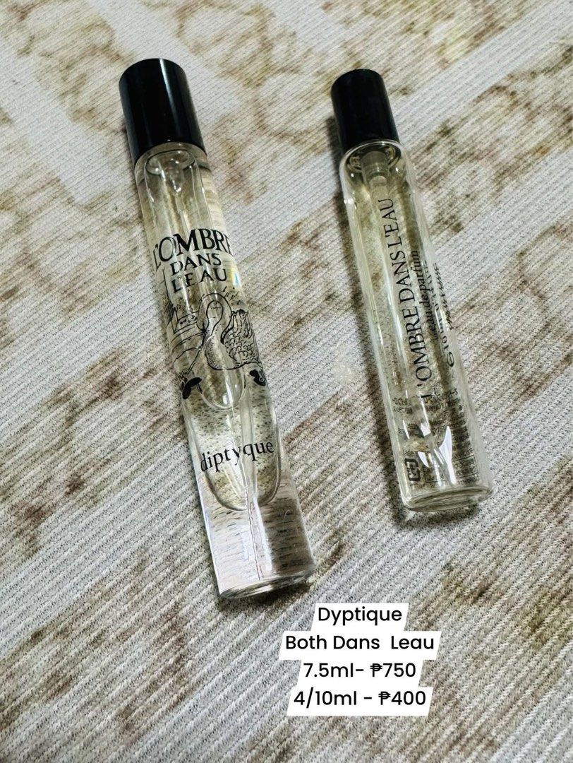 DYPTIQUE L OMBRE DANS LEAU (Category: Fragrance & Deodorants) located in Agdangan. Submitted by lavishbyji22912 (Listing ID 1470742913, Image 1). Description: Authentic 7-5ml -₱750 3/10Ml- ₱400 Last price See photos .