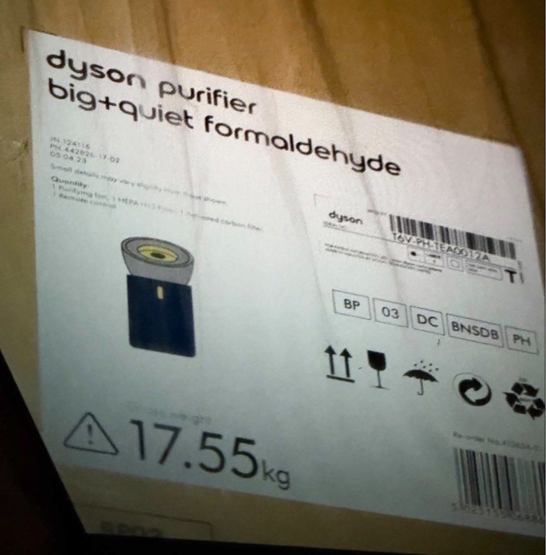 Dyson Purifier Big + Quiet Formaldehyde (Category: Air Purifiers & Dehumidifiers) located in Manila. Submitted by mytokador15 (Listing ID 1470741414, Image 2). Description: .