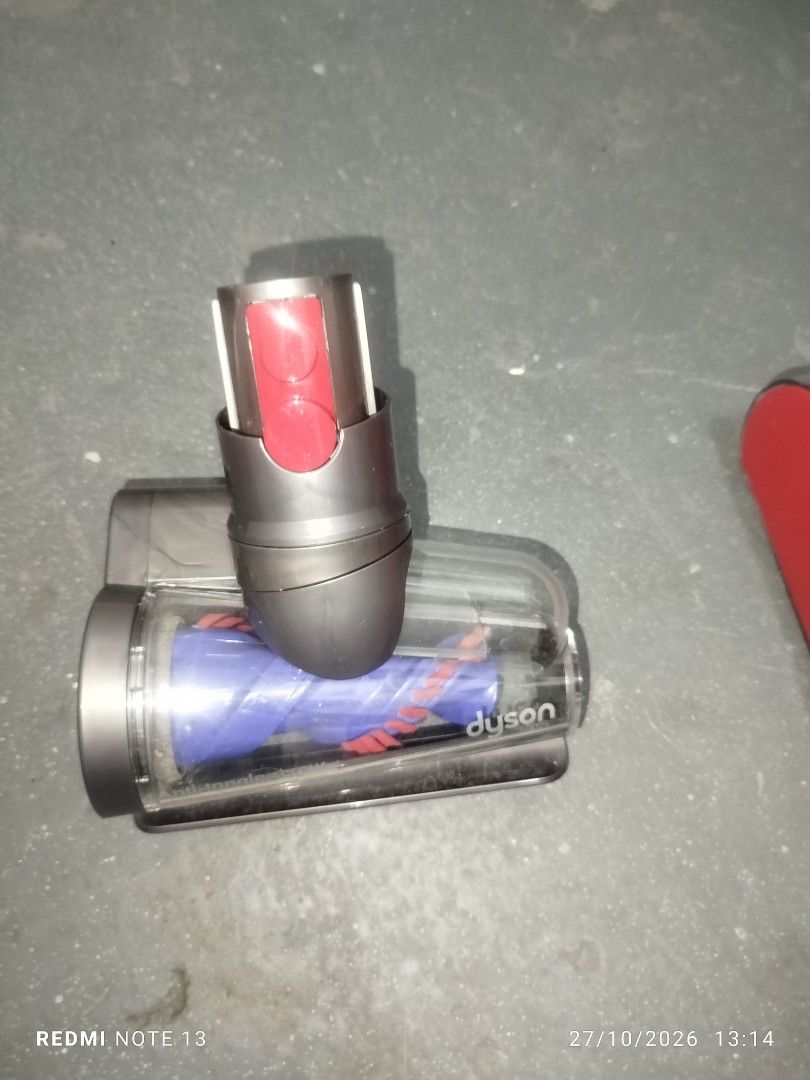 Dyson Submarine wet roller head and mini motorized tool (Category: Vacuum Cleaner & Housekeeping) located in Taguig. Submitted by steve_doms (Listing ID 1470598422, Image 2). Description: - 100% Genuine Dyson parts removed from a cordless vacuum kit - Dyson Submarine wet roller floor washing head for hard floors - Mini motorized brush bar ideal for upholstery cleaning - Includes original power adapter cable - Fully working condition with normal, 