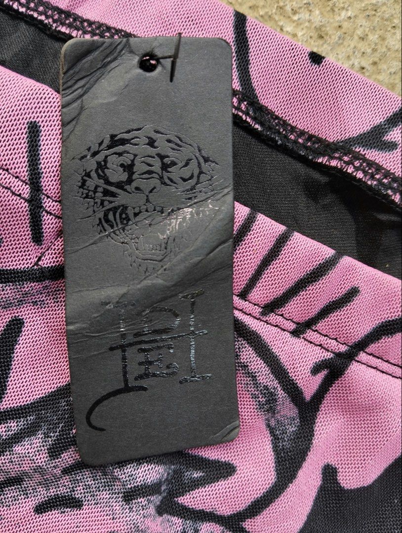 Ed Hardy mesh mini dress (Category: Dresses) located in Alaminos. Submitted by shanlhipyv58773 (Listing ID 1470678338, Image 3). Description: Brand new Ed Hardy mini dress.