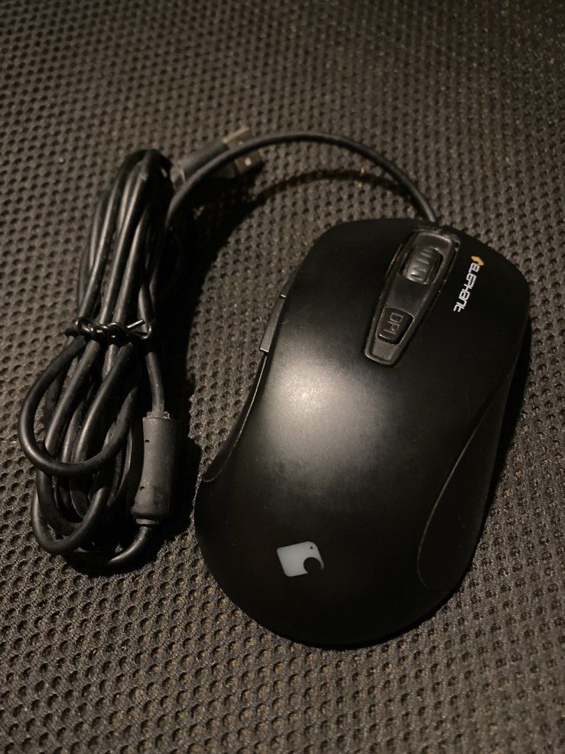 Elephant™ Sasquatch V2.0 WEM-1021 Blue-Sensor Gaming Mouse (Category: Mouse & Mousepads) located in Cainta. Submitted by stuff_4_sale_dump (Listing ID 1470655110, Image 1). Description: 12 x 6.5 x 3.3 cm matte black baked lacquer finish has switchable DPI levels (800 / 1200 / 1600 / 2400) and side arrow buttons wired USB cable, 1.8-meter *only used for office tasks, did not use for gaming.