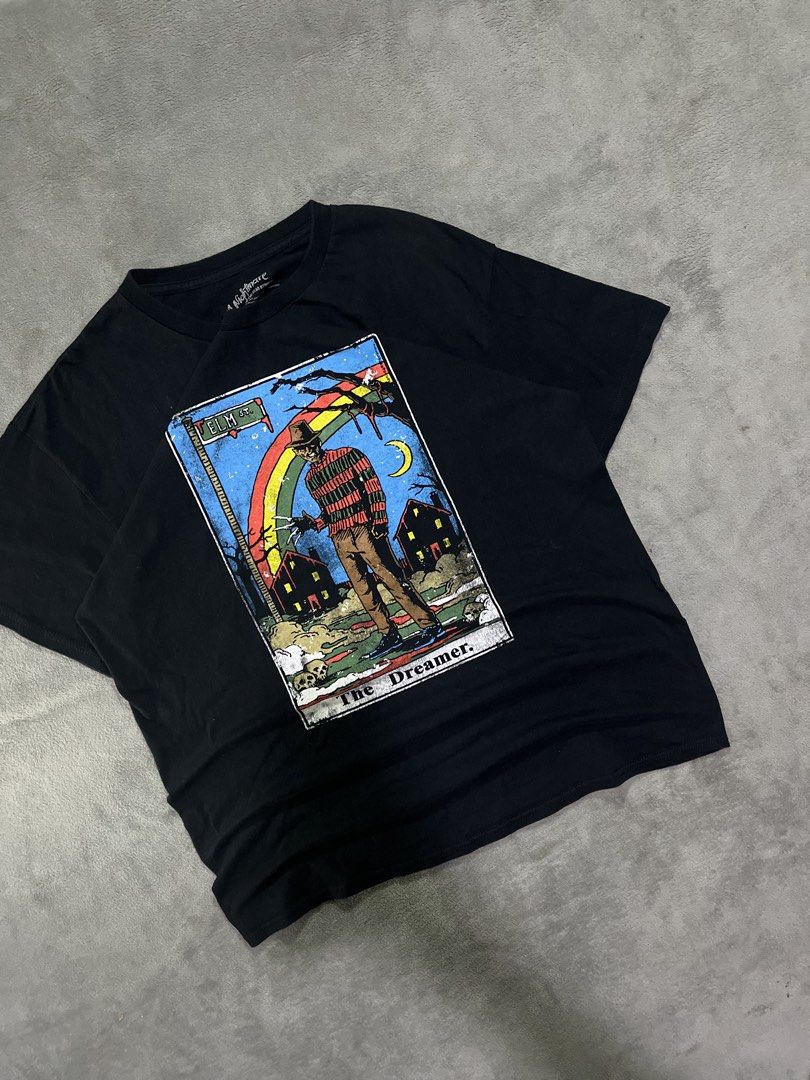 ELM STREET (Category: Tshirts & Polo Shirts ) located in Manila. Submitted by ichann.lrdzbl (Listing ID 1470670720, Image 2). Description: A DIMENSION Width: 21.5 Length: 29 DETAILS Issue: Need Wash, Condition Rate: 9/10 Color Rate: 9/10.