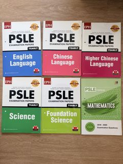 EPH PSLE Examination Papers Yearly English Mathematics Chinese, Hobbies ...