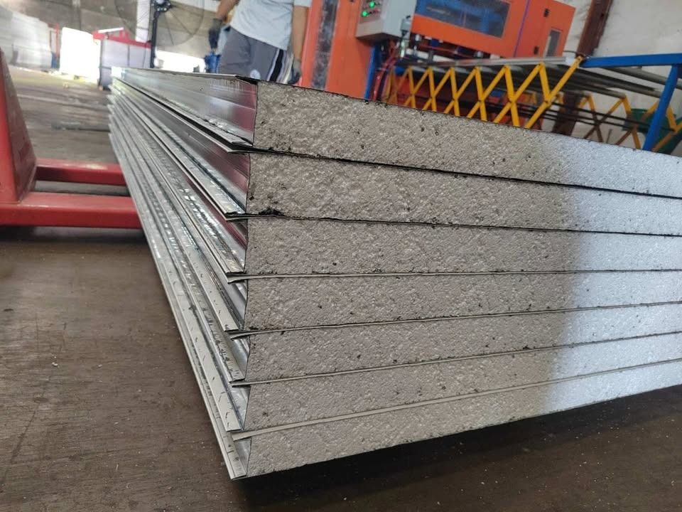 EPS Panel for facility (Category: Construction & Building Materials) located in Valenzuela. Submitted by ish.arado (Listing ID 1470568097, Image 2). Description: 🧊 Panel Types Available 🔹 EPS Panels 📏 Thickness: • 50mm 🔹 PU Panels (Polyurethane) 📏 Thickness: • 25mm • 50mm • 75mm • 100mm • 150mm • 200mm 🔹 PIR Panels (Polyisocyanurate) 📏 Thickness: • 50mm • 75mm • 100mm • 150mm ✔ Excellent thermal insulation ✔ Energy-efficient ✔ Durable & lo