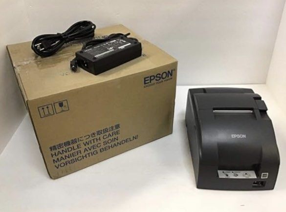 Epson TM-U220B POS Printer (Category: Printers, Scanners & Copiers) located in Makati City. Submitted by jrj00 (Listing ID 1470606343, Image 2). Description: Brand: Epson Model: TM-U220B Printer Type: 9-pin Impact Dot Matrix POS Printer Print Speed: Up to 6 lines/sec Connectivity:Serial/Parallel; USB or Ethernet depending on configuration Color: Dark Gray.