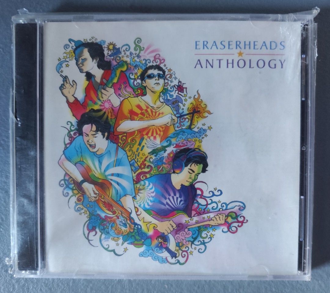 Eraserheads Anthology CD Album (Category: CDs & DVDs) located in Valenzuela. Submitted by xjepsx (Listing ID 1470630339, Image 1). Description: - Eraserheads Anthology compilation CD - Condition: Brand new in jewel case, wrapped in original plastic film - Features colorful illustrated artwork of the band on the cover - Classic OPM rock collection - Great addition to any OPM physical music collection.