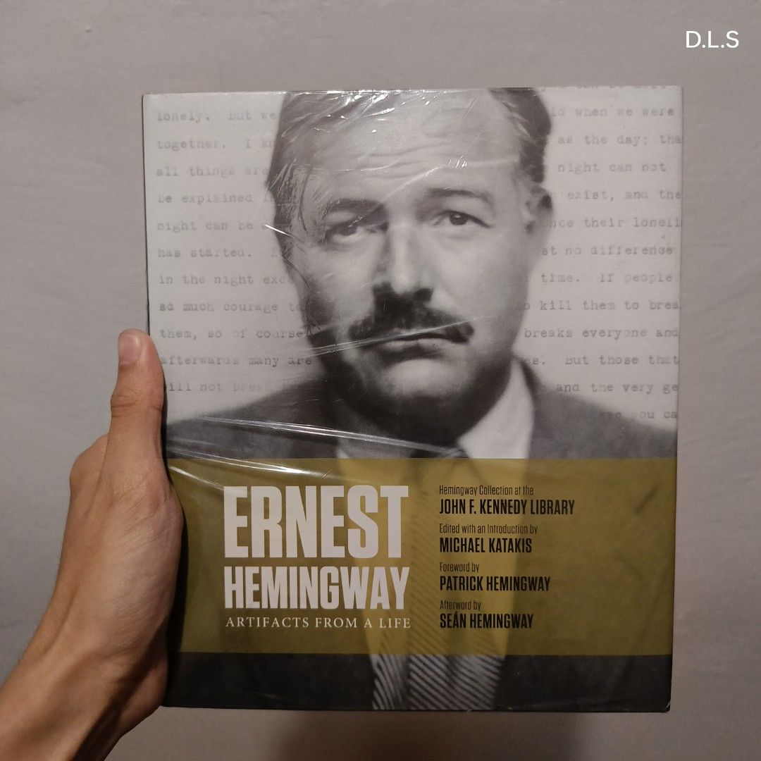 Ernest Hemingway: Artifacts From A Life (Large Cover) (Category: Storybooks) located in Manila. Submitted by x_danilo (Listing ID 1470613357, Image 1). Description: PLEASE READ HERE: Title: Ernest Hemingway: Artifacts From A Life (Large Cover) Pages: (Brand New Sealed) Price: ₱350 + SF READING PLATFORM RATING: • Goodreads — 4.25/5 ⭐ GENRE: • Biography / Nonfiction / History / Memoir / Issue/s: • — SERVICE/S OFFERED IF YOU BUY THIS BOOK: • Free wr