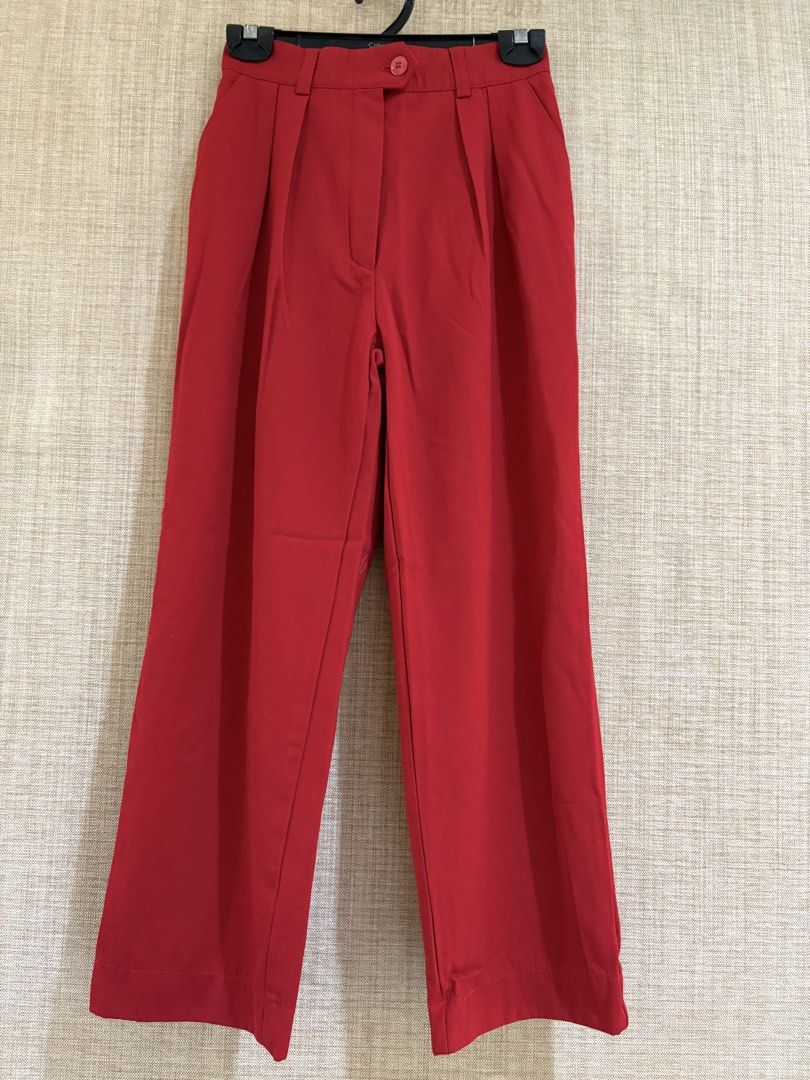 Escada Margaretha Ley Red Trousers (Category: Other Bottoms) located in Muntinlupa City. Submitted by jane226ph (Listing ID 1470685634, Image 1). Description: Classic ESCADA by Margaretha Ley Earlier collection / circa 1990s (estimated). An original high end luxury designer piece from our family’s private wardrobe collection, personally owned and kept in long term storage. Beautifully tailored in wool, well kept condition. A timeless wardrobe inv