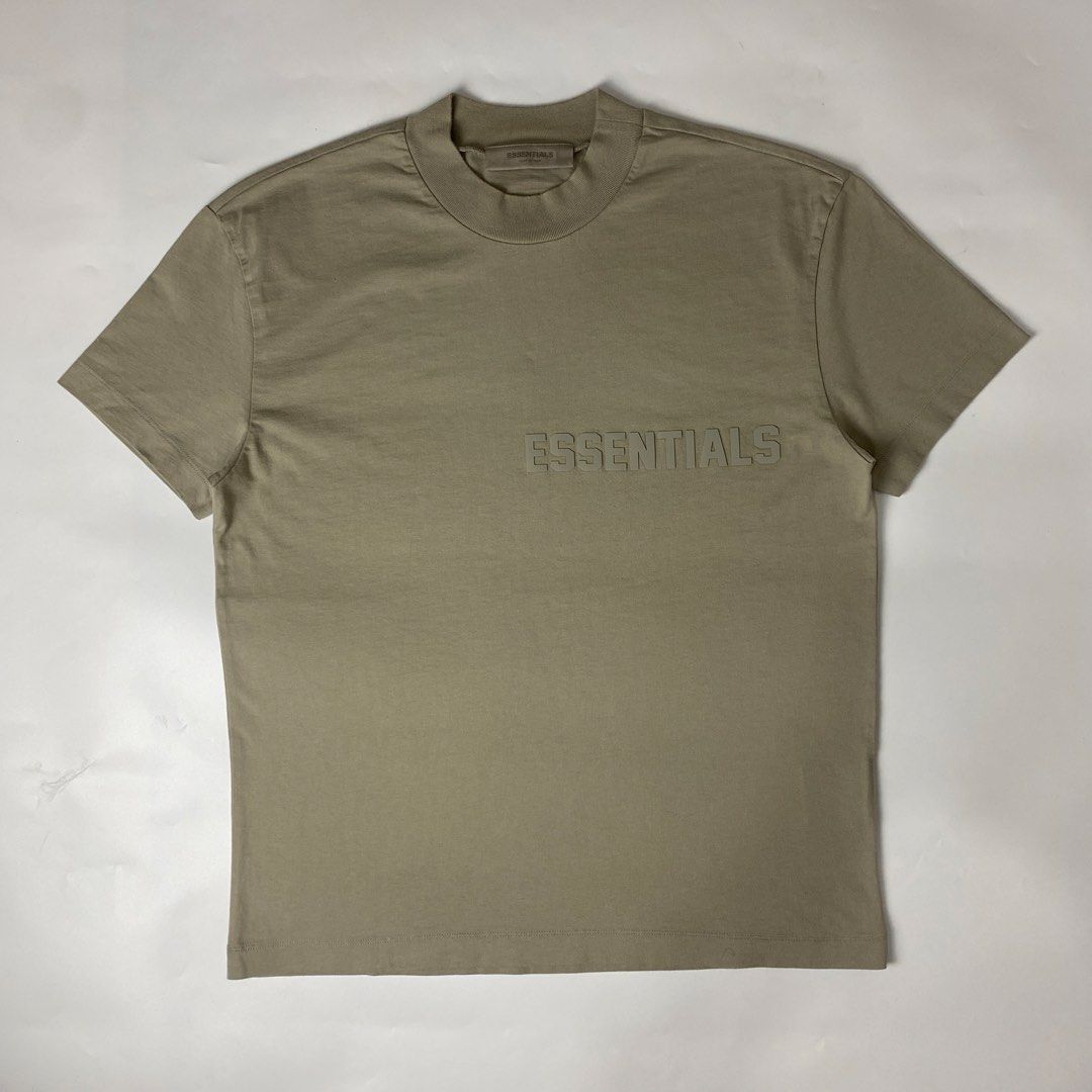 Essentials Fear Of God Rubberized Essentials Logo (Category: Tshirts & Polo Shirts ) located in Bacolod City. Submitted by rewear.conceptual (Listing ID 1470691654, Image 1). Description: Essentials Fear Of God Rubberized Essentials Logo Condition: 9/10 Color rate: 9.5/10 Tagged as: xs Width: 22 Length: 27.5 Message seller if interested Always double check the items description before making an offer. Strictly no return/refund policy!.