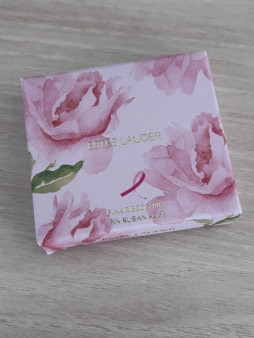 Estee Lauder Pink Ribbon Pin (Category: Accessory Holder, Box & Organizers) located in Paranaque City. Submitted by PrelovedClosetetc (Listing ID 1470603302, Image 2). Description: A Pink Ribbon Pin to show your support in the fight against breast cancer. .