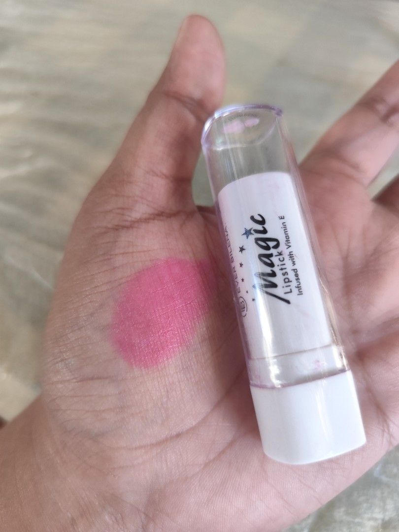 EVER BILENA MAGIC LIPSTICK (Category: Makeup) located in Manila. Submitted by allaincecb (Listing ID 1470628346, Image 2). Description: apat na beses lang nagamit for swatching only.
