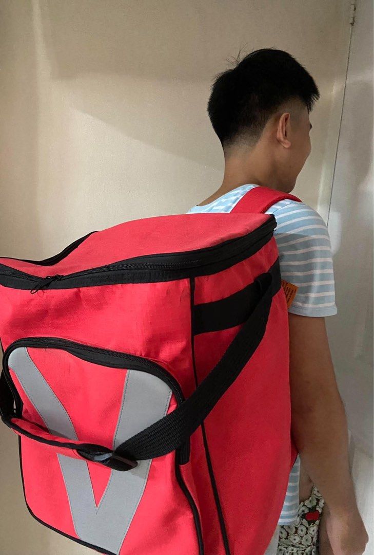 Exodus EX.48 Multipurpose Roller Trolley Bag Red (Category: Backpacks) located in Valenzuela. Submitted by se_japansurplus (Listing ID 1470686367, Image 2). Description: 🔥🔥NEW ARRIVAL🔥🔥 ⚡️⚡️SALE ⚡️⚡️ 📍ORIGINAL EXODUS BRAND MULTIPURPOSE TROLLEY BAG📍 📌CAN BE USE AS EMERGENCY BAG TROLLEY 📌PUSH HANDLE TROLLEY 📌SMOOTH WHEELS ROTATION 📌INSULATED BAG INSIDE FOR FOOD & WATER STORAGE 📌WIDE SPACE CAPACITY 📌SHOULDER STRAP & BACKPACK NO ISSUE ‼️ 