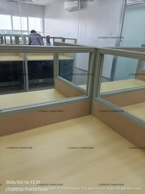 FABRIC WITH GLASS WORKSTATION OFFICE PARTITION (Category: Office Furniture & Fixtures) located in Quezon City. Submitted by cherry.ltsdeco (Listing ID 1470560914, Image 2). Description: LTSDECO Home and Office Furniture Trading MANUFACTURER • FABRICATOR • SUPPLIER Looking for office furniture, modular partitions, workstations, or customized furniture? We can help! LTSDECO Home and Office Furniture Trading is a trusted manufacturer, fabricator, an