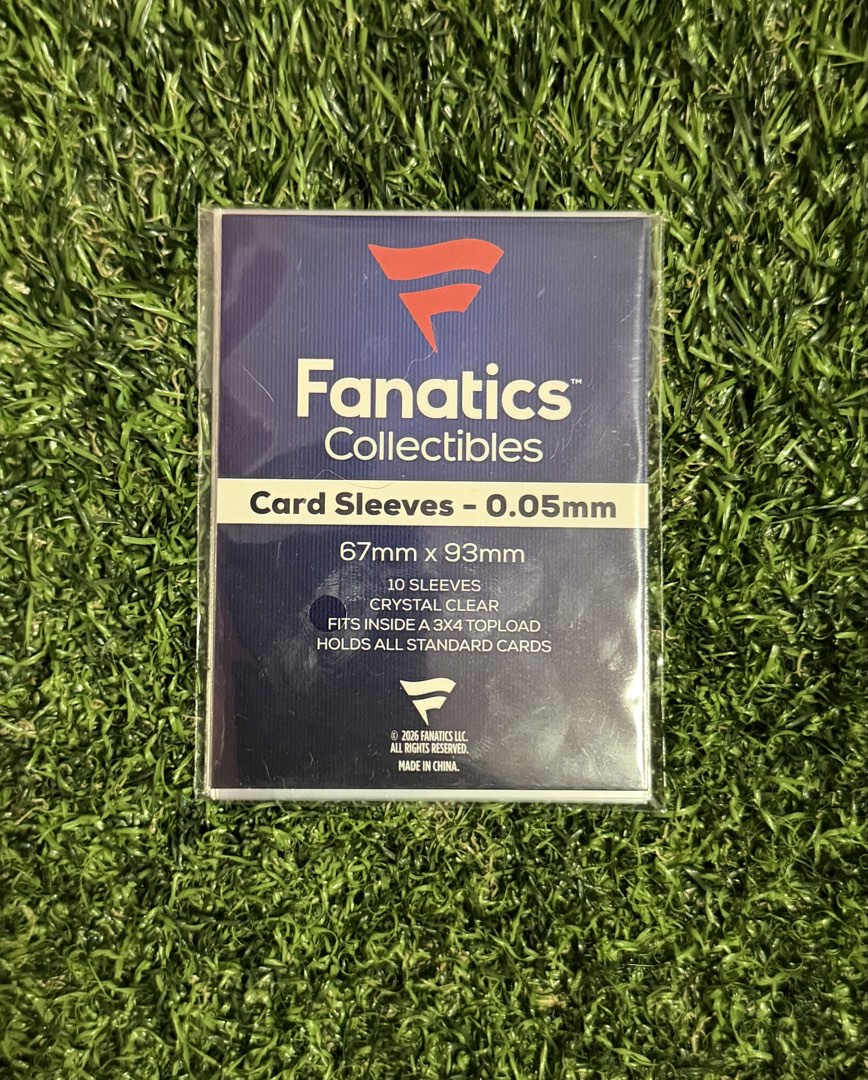 Caed Set Fanatics collectables card sleeves, Toys & Collectibles, Trading Cards ...