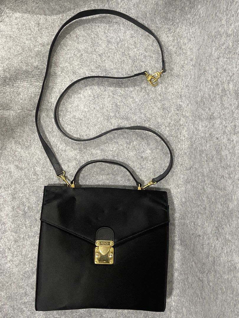 fendi (Category: Backpacks) located in Calamba. Submitted by thriftingoverload (Listing ID 1470667389, Image 3). Description: pwede backpack,sling bag or shoulder bag plus shipping fee.