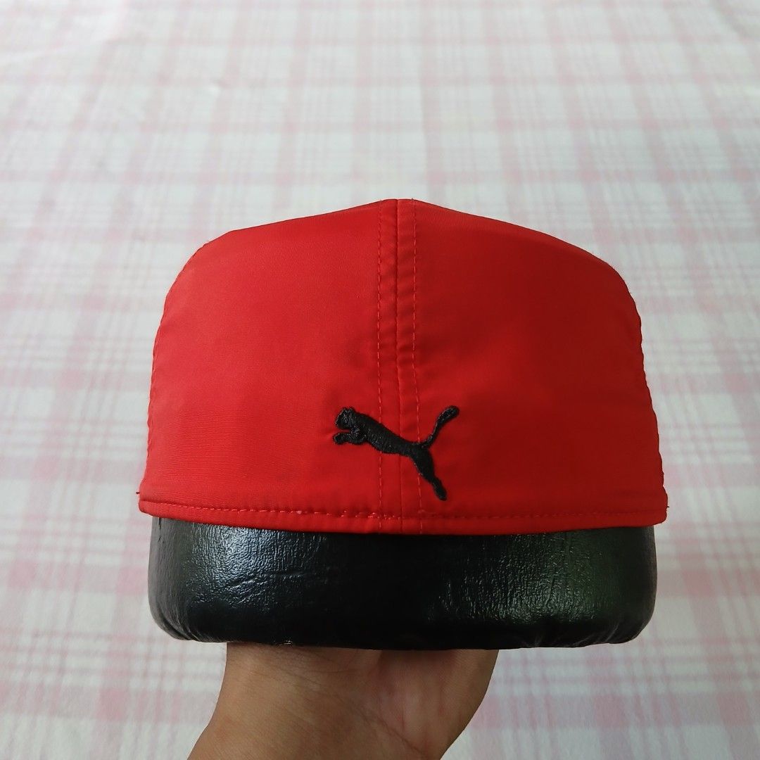 Ferrari x Puma Closed Cap (Category: Caps & Hats) located in Mangaldan. Submitted by used2.wear (Listing ID 1470668022, Image 2). Description: Good Condition No Issue Size OSFM Kindly Check All Posted Pictures.