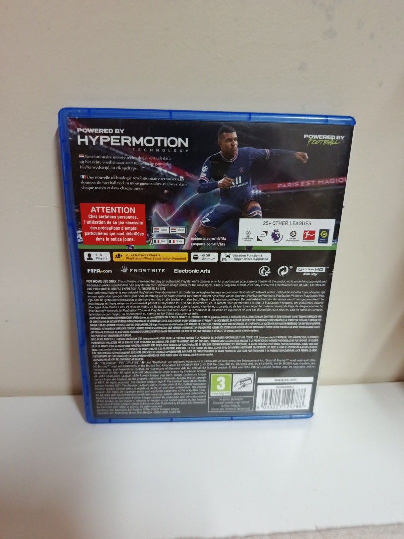 fifa 22 (Category: PlayStation) located in Muntinlupa City. Submitted by markkeub (Listing ID 1470585087, Image 2). Description: pick up alabang send sameday lalamove or grab send full off phillipines with flash express.