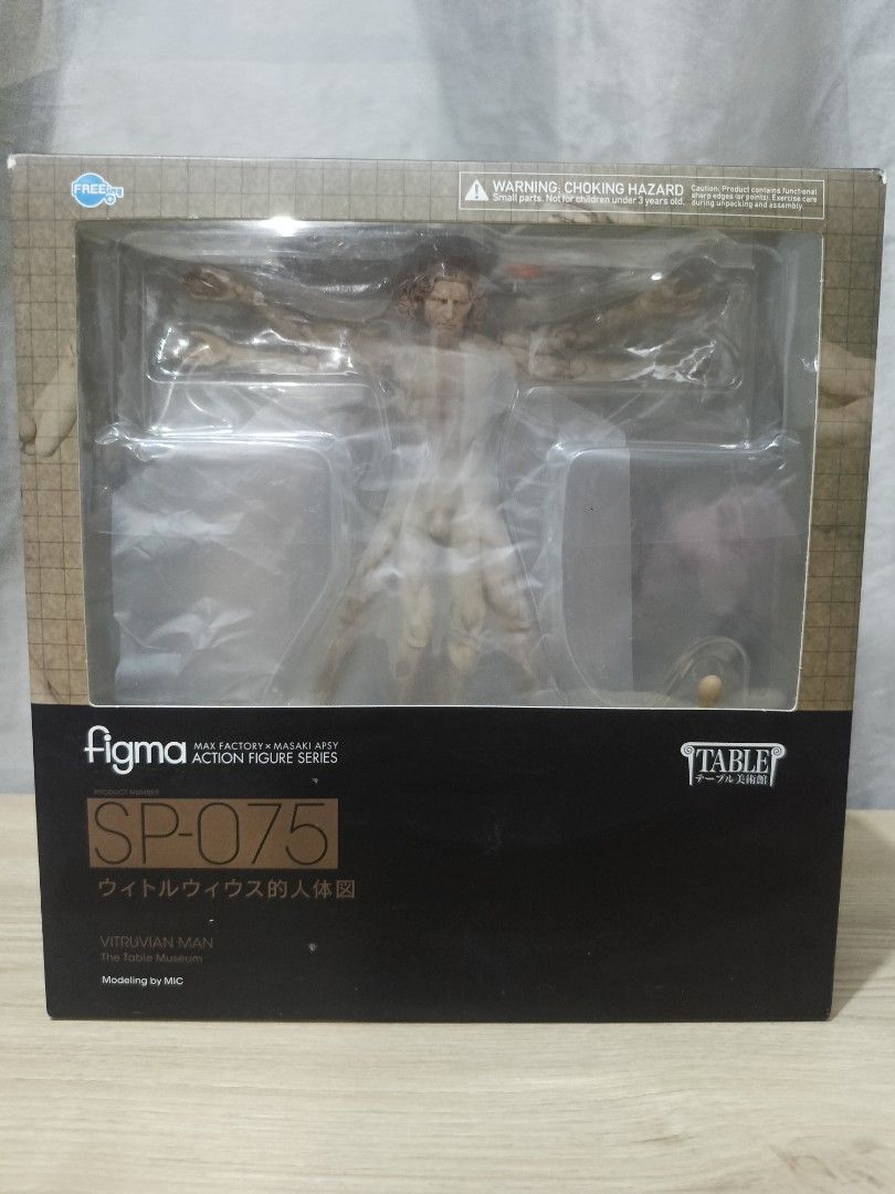 Figma SP-075 Vitruvian Man — The Table Museum (Category: Figurines & Statues) located in Cavite. Submitted by bodega_ni_kiks11 (Listing ID 1470650808, Image 1). Description: Figma SP-075 Vitruvian Man — The Table Museum ₱3,299 🏷️ Max Factory × FREEing 📦 Box opened only for inspection ✨ Figure and accessories still factory sealed — never assembled, never displayed ✅ Complete set including stand and all extra parts 🎨 Based on Leonardo da Vinci's