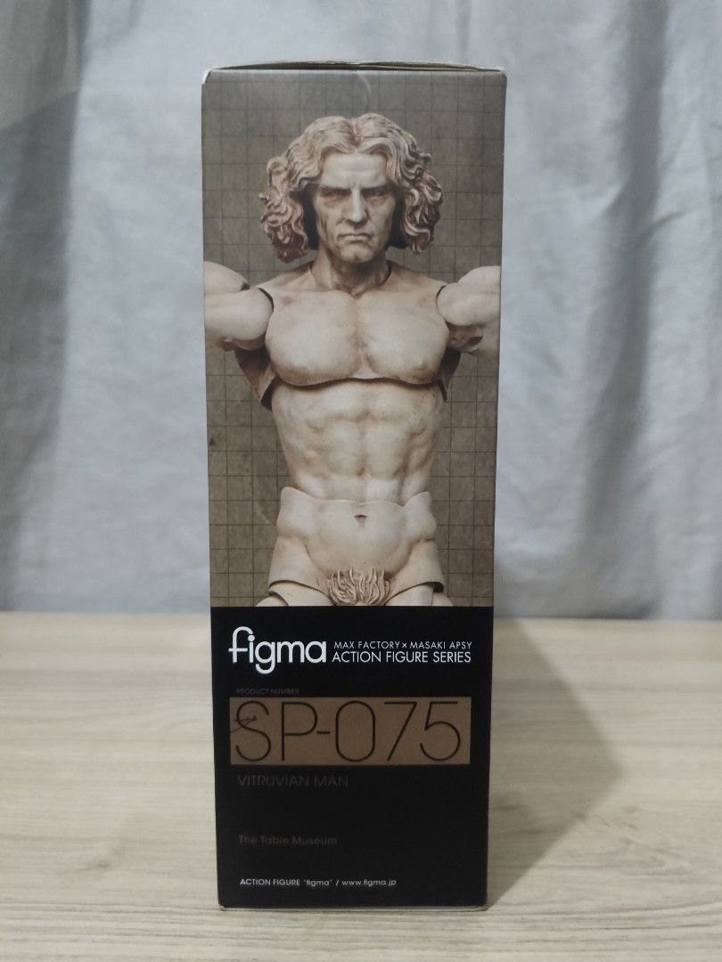 Figma SP-075 Vitruvian Man — The Table Museum (Category: Figurines & Statues) located in Cavite. Submitted by bodega_ni_kiks11 (Listing ID 1470650808, Image 3). Description: Figma SP-075 Vitruvian Man — The Table Museum ₱3,299 🏷️ Max Factory × FREEing 📦 Box opened only for inspection ✨ Figure and accessories still factory sealed — never assembled, never displayed ✅ Complete set including stand and all extra parts 🎨 Based on Leonardo da Vinci's