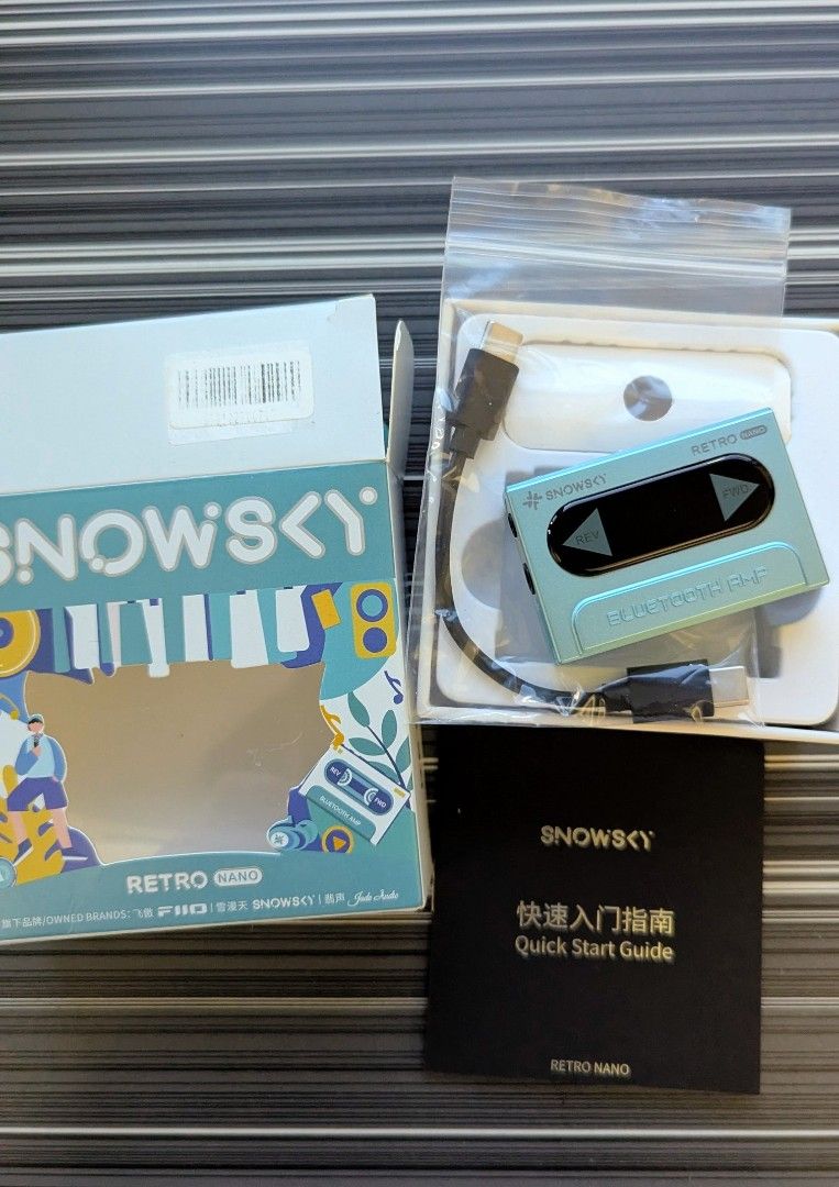 Fiio Snowsky Retro Nano Bluetooth and DAC Headphone Amplifier (Category: Headphones & Headsets) located in Manila. Submitted by mst.08 (Listing ID 1470646341, Image 3). Description: almost complete (can't find the included lanyard) slightly negotiable buyer handles shipping and fees mode of payment: gcash only .