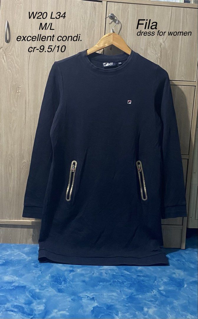 Fila longsleev Dress (Category: Coats, Jackets and Outerwear) located in Binan City. Submitted by rnj_affordable (Listing ID 1470729019, Image 1). Description: no issue.