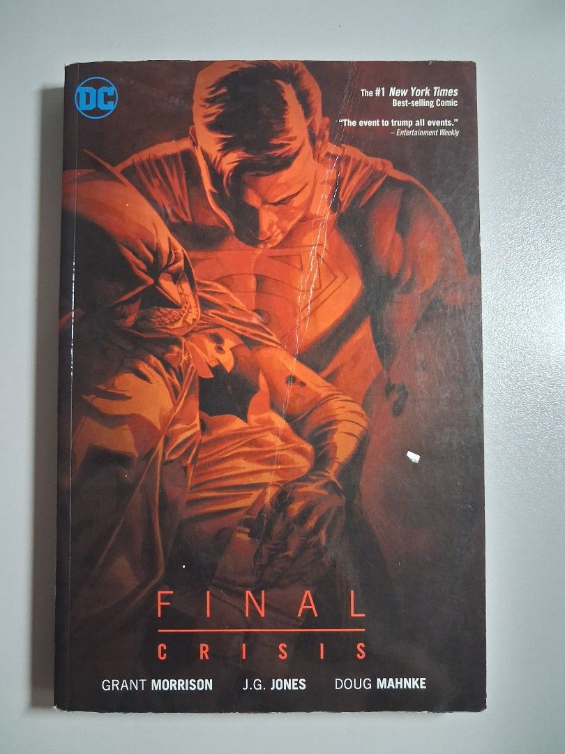 Final Crisis TPB (Category: Comics & Manga) located in Manila. Submitted by platelicker (Listing ID 1470743005, Image 1). Description: F+ condition MOP: GCash MOD: Lalamove c/o buyer Pasig loc PM for any inquiry.