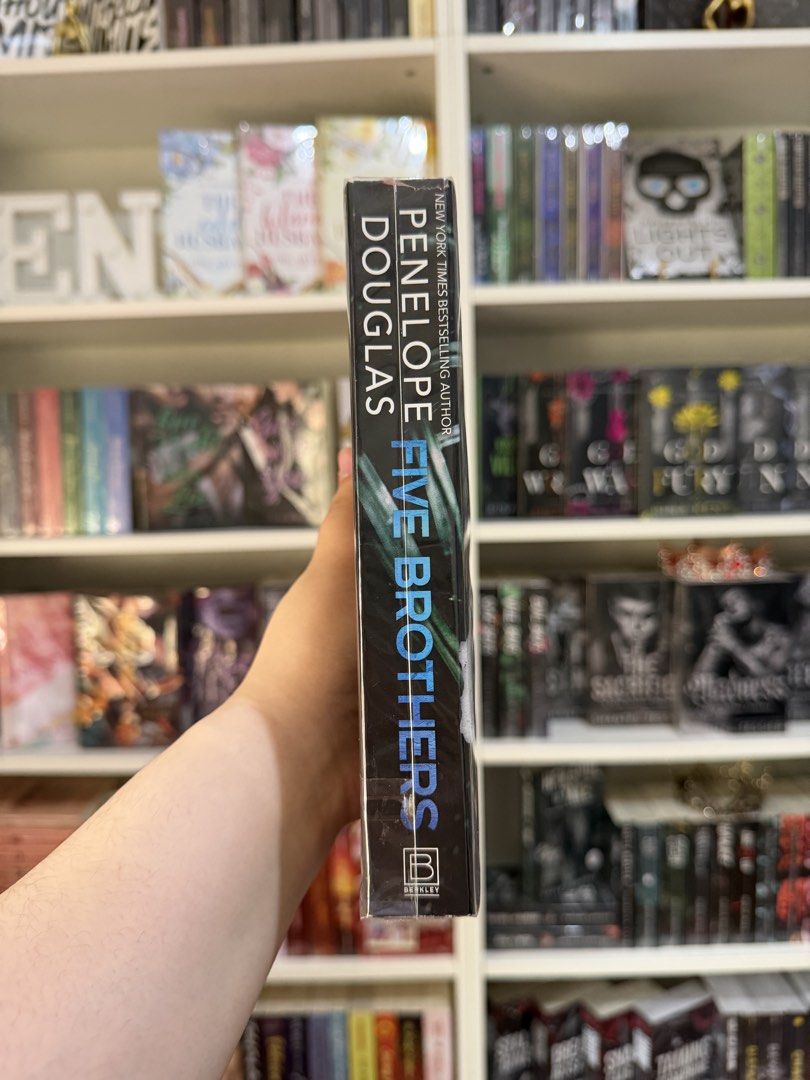 Five Brothers by Penelope Douglas Novel (Category: Storybooks) located in Valenzuela. Submitted by collierandcharms (Listing ID 1470585522, Image 2). Description: - Title: Five Brothers by Penelope Douglas - Edition: US Edition Paperback - Genre: Dark Romance - Condition: Brand new (unread) Will make a gift box with additional freebies for sure buyer. Can send more pictures and video and will send updates till the parcel is ship..