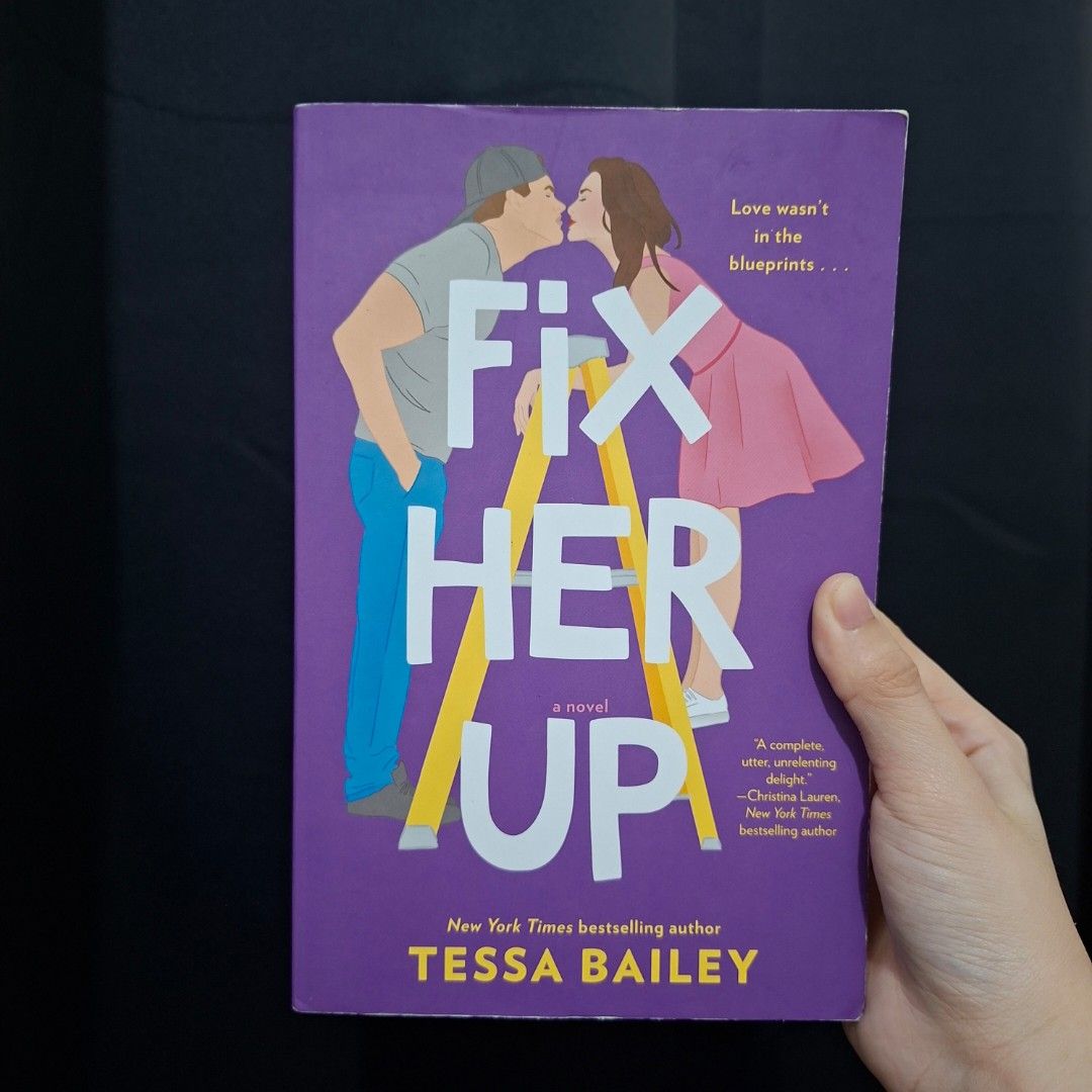 Fix Her Up by Tessa Bailey (Category: Storybooks) located in Marikina City. Submitted by hellobookish.ph (Listing ID 1470626133, Image 1). Description: GR⭐️ 3.58 (191.4k ratings) Hot & Hammered #1 Romance, Rom Com, Fake Dating, Friends to Lovers Preloved (minimal spine crease).