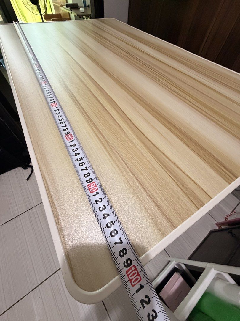 Foldable Table (Category: Tables & Sets) located in Paranaque City. Submitted by iaenb (Listing ID 1470562821, Image 3). Description: Dimension: 100 x 60 cm Loc: Moonwalk Paranaque Rfs: Declutter .