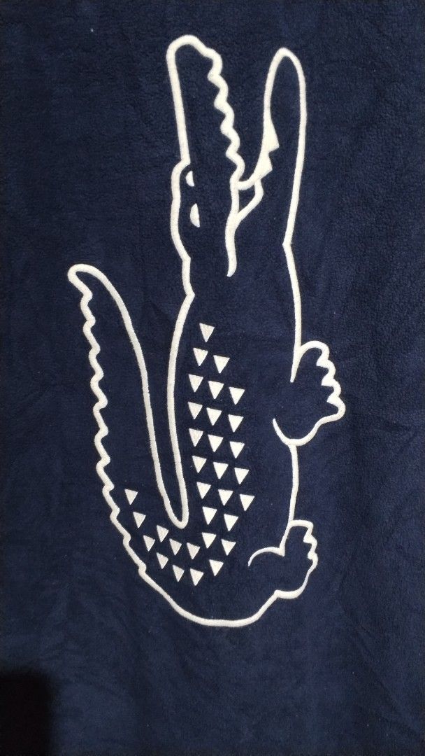 For sale (Category: Coats, Jackets and Outerwear) located in Davao. Submitted by jellisaiah.ocean (Listing ID 1470683088, Image 3). Description: lacoste towel.