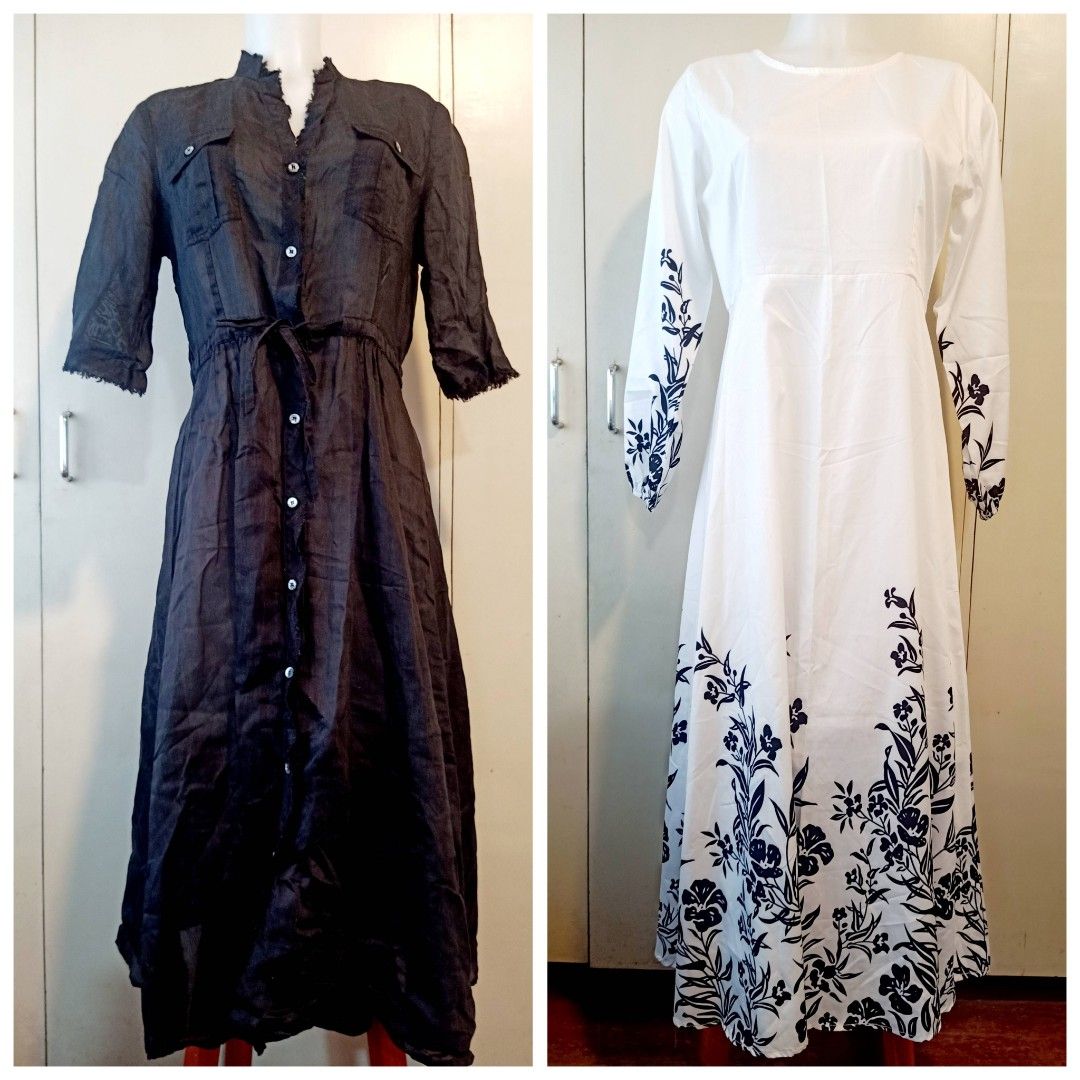 For Sale Dress (Category: Dresses) located in Cainta. Submitted by celob. (Listing ID 1470668381, Image 1). Description: For Sale Dress Price: P75 each (Take All P400) *Preloved/Thrifed – please manage expectations (What You See Is What You Get) 📍 Location: Lower Antipolo, Rizal ⚠️ Important Reminder 📌 Payment First | No COD | No Cancellation 📌Payment Thru GCash/Palawan/Cebuana 📌Shipping/Pickup: Thru JNT/Lalamove PM me if interested..TY Thank