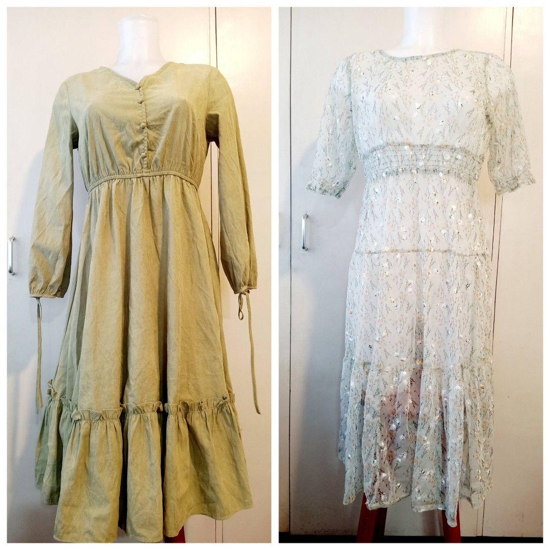 For Sale Dress (Category: Dresses) located in Cainta. Submitted by celob. (Listing ID 1470668381, Image 3). Description: For Sale Dress Price: P75 each (Take All P400) *Preloved/Thrifed – please manage expectations (What You See Is What You Get) 📍 Location: Lower Antipolo, Rizal ⚠️ Important Reminder 📌 Payment First | No COD | No Cancellation 📌Payment Thru GCash/Palawan/Cebuana 📌Shipping/Pickup: Thru JNT/Lalamove PM me if interested..TY Thank