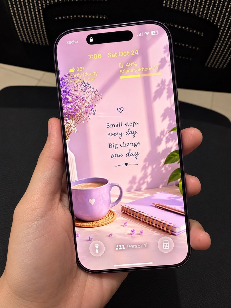 FOR SALE: iPhone 17 256GB – Lavender (Category: iPhone 17 Series) located in Lipa City. Submitted by soojinkmh (Listing ID 1470677481, Image 1). Description: FOR SALE: iPhone 17 256GB – Lavender 💰 Price: ₱48,000 (Slightly Negotiable) 💜 Color: Lavender 💾 Storage: 256GB 🔋 Battery Health: 100% 🔋 Battery Cycle Count: 57 ✉️ With Apple Care until August 2027 📶 Openline - Works with Any Network Condition: ✅️ Fully Functional - No Issues ✅️ Never B