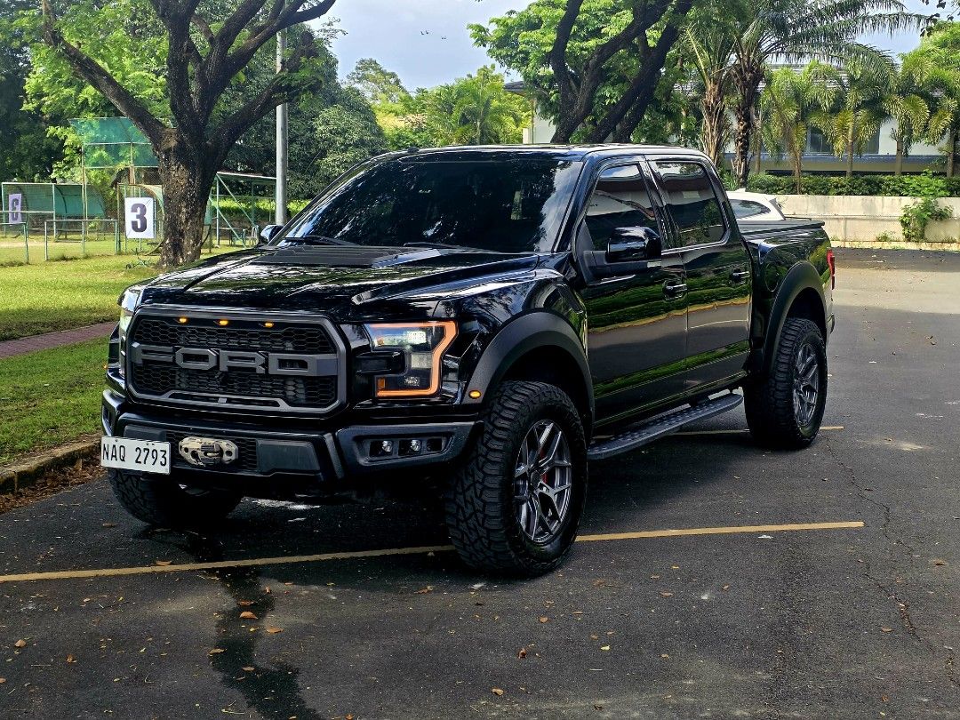 Ford F150 RAPTOR Auto (Category: Used Cars) located in Makati City. Submitted by ohaddrz07 (Listing ID 1470705224, Image 1). Description: Selling my 2018 Ford F-150 Raptor, in excellent condition inside and out! This Raptor has been meticulously cared for since day one, with all servicing and maintenance completed on time. Personally owned and exceptionally well looked after. ✅ First Owner – Privately owned and carefully maintained ✅ 62,000 KM Mi