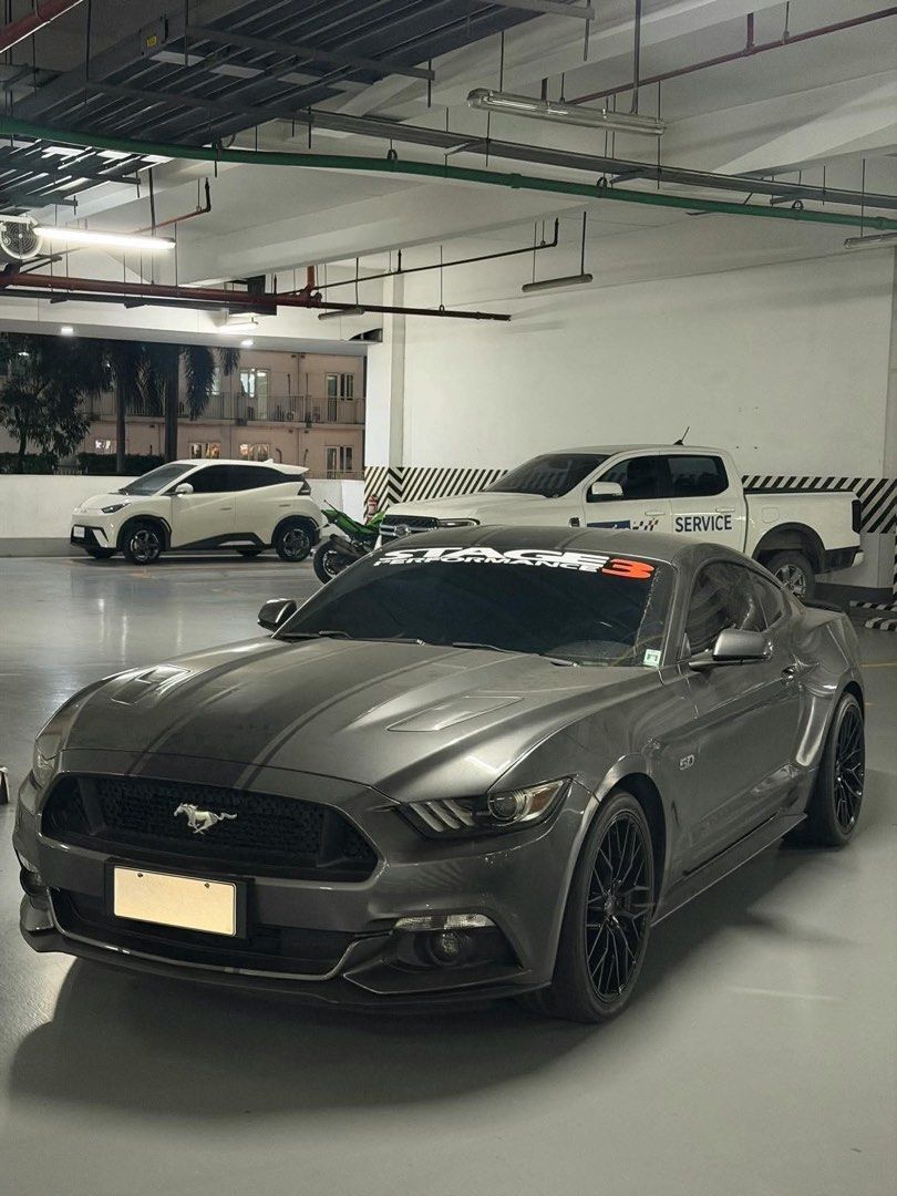 Ford Mustang 5.0 GT Auto (Category: Used Cars) located in Manila. Submitted by quality_cars (Listing ID 1470625675, Image 3). Description: 🐎 FOR SALE | 2015 FORD MUSTANG 5.0 GT 🖤 💰 ASKING: ₱1.878m 🔥 ₱995K+ WORTH OF UPGRADES Dare to compare this unit. 🔧 UPGRADES • Digital Gauge — ₱70K+ • Original Mags — ₱300K+ • 95% Tires • Apple CarPlay Head Unit — ₱75K+ • Brembo Upgrade — ₱200K+ • Coilovers — ₱100K+ • Upgraded Exhaust — ₱100K+ • Stage 1 Tun