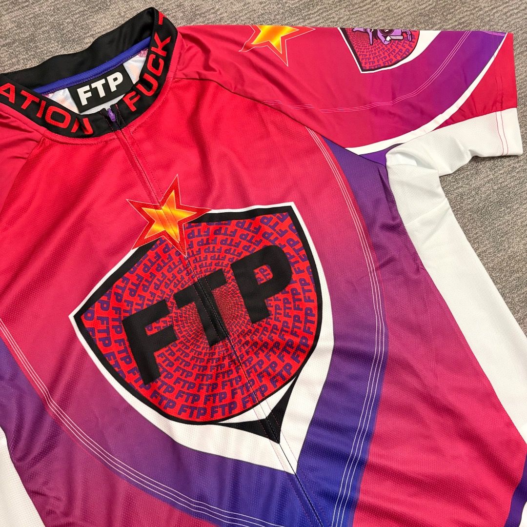FTP Cycling Jersey (Category: Tshirts & Polo Shirts ) located in Calamba. Submitted by bermuda.ph (Listing ID 1470682696, Image 2). Description: Medium to Large Sizing.