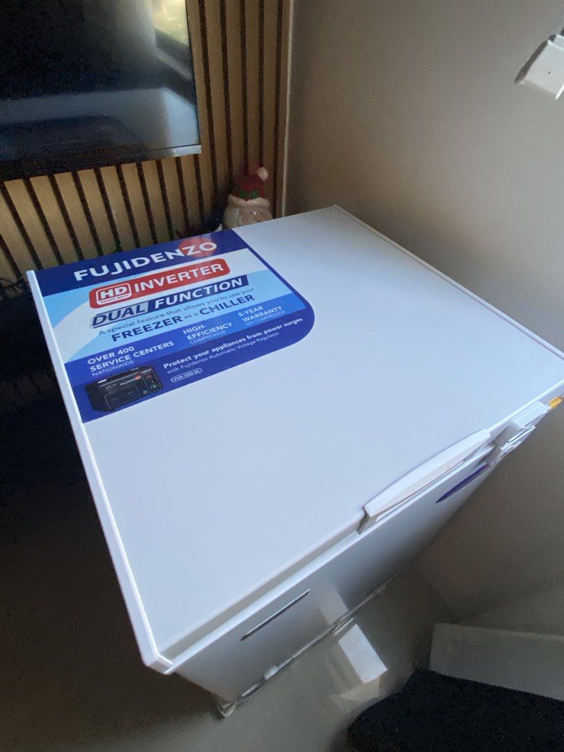 Fujidenzo Chest freezer IFC35GDF (Category: Refrigerators and Freezers) located in Santa Rosa. Submitted by dasha07 (Listing ID 1470626964, Image 2). Description: Fujidenzo chest freezer Model: IFC-35GDF Good as new! .