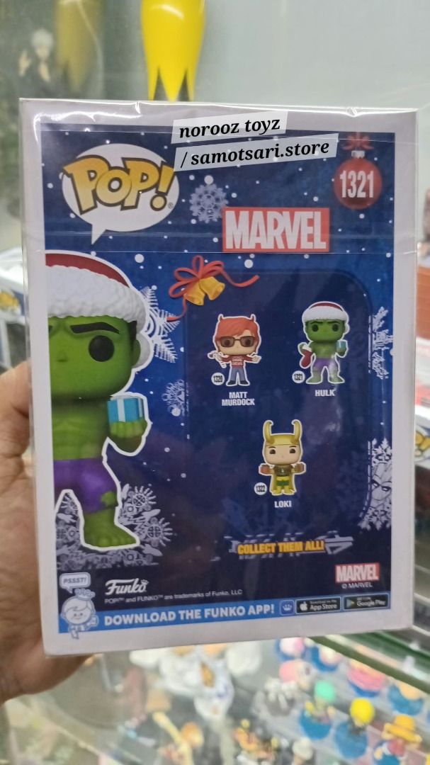 Funko Pop Hulk #1321 (Category: Figurines & Statues) located in Pasig City. Submitted by samotsari.store (Listing ID 1470693462, Image 2). Description: 👀✨ Funko Pop Hulk #1321! 💥💚 - 📦 With sealed plastic, no protector - 🏷️ With Funko Special Edition sticker 📌 Availability: While supply last 📩 PM/DM for direct buy inquiries. #FunkoPop #RedHulk #Hulk #HulkHogan #Marvel #WWE #Collectibles.
