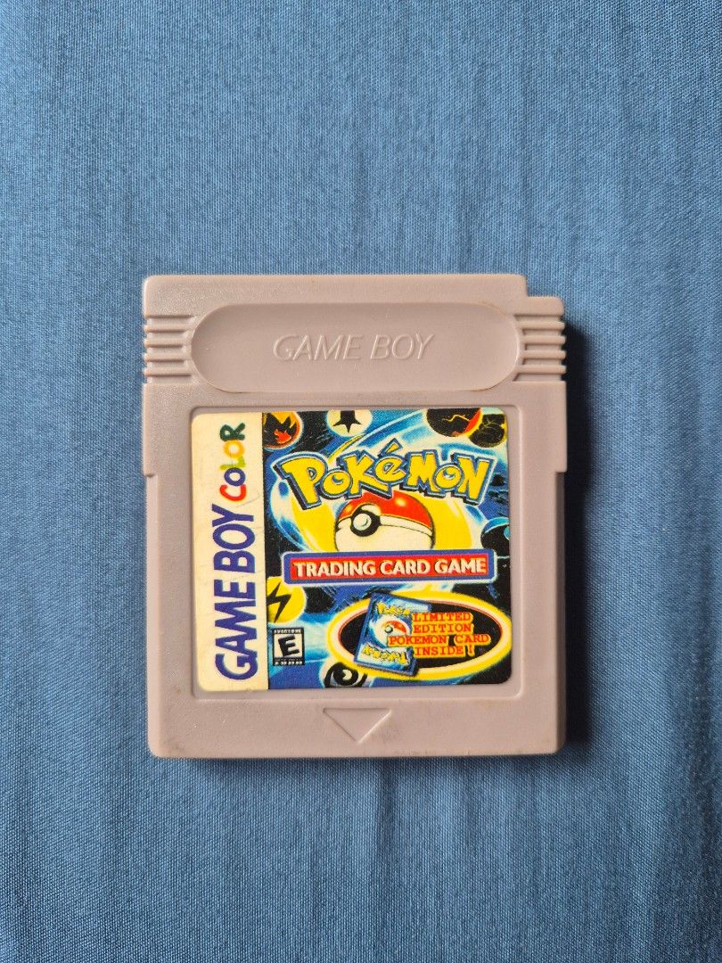 Game Boy Color Pokémon Trading Card Game Cartridge, Video Gaming, Video ...