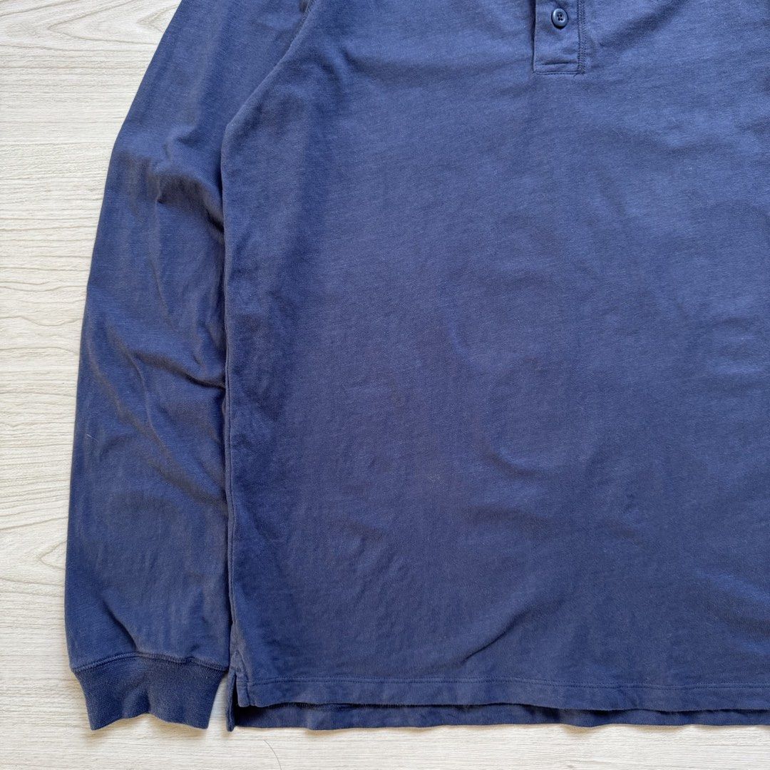 Gap Raglan Henley Shirt (Category: Tshirts & Polo Shirts ) located in Zamboanga. Submitted by rustic.rev (Listing ID 1470676525, Image 3). Description: Gap Henley L/S Shirt In excellent condition Tagged: L Actual Measurements: Pit to pit: 21.5” Length: 29” Shoulders (Raglan): 18” Estimate Sleeves length: 26” Estimate.