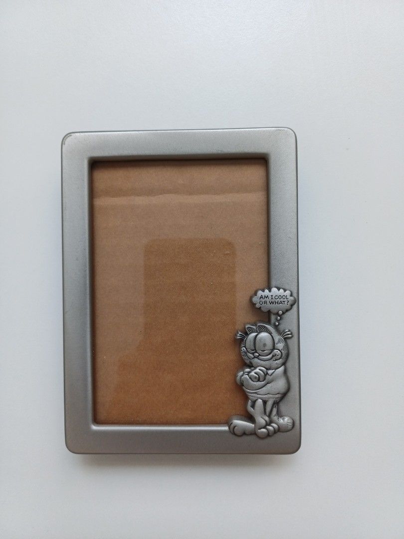 Garfield Metal Photo Frame 'Am I Cool Or What?', Furniture & Home ...