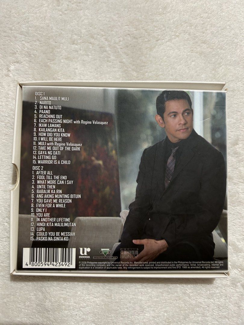 GARY VALENCIANO (Category: CDs & DVDs) located in Baguio. Submitted by previouslymine.10 (Listing ID 1470662417, Image 2). Description: The Platinum Ballad Collection MOP via gcash Location: Baguio City.
