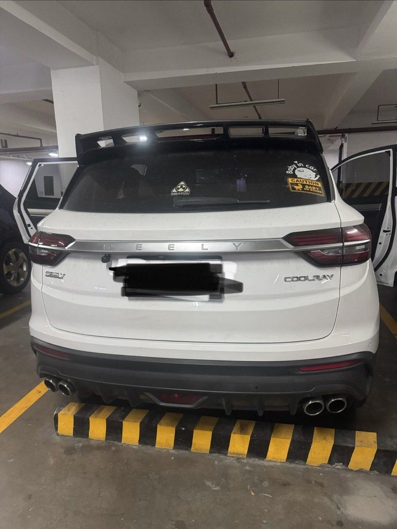 Geely Coolray 1.5 Sport Turbo (Category: Used Cars) located in Makati City. Submitted by chenfrng (Listing ID 1470600455, Image 3). Description: FORSALE: 2022 Geely Coolray Sport GF (Top of the Line) Mileage: 53,622 km Condition: Excellent, well-maintained, and mechanically sound (no warning lights on the dash). Transmission: 7-Speed Wet DCT Engine: 1.5L Turbocharged (177 hp) – very responsive and punchy performance. Top-of-the-Line (GF) Features