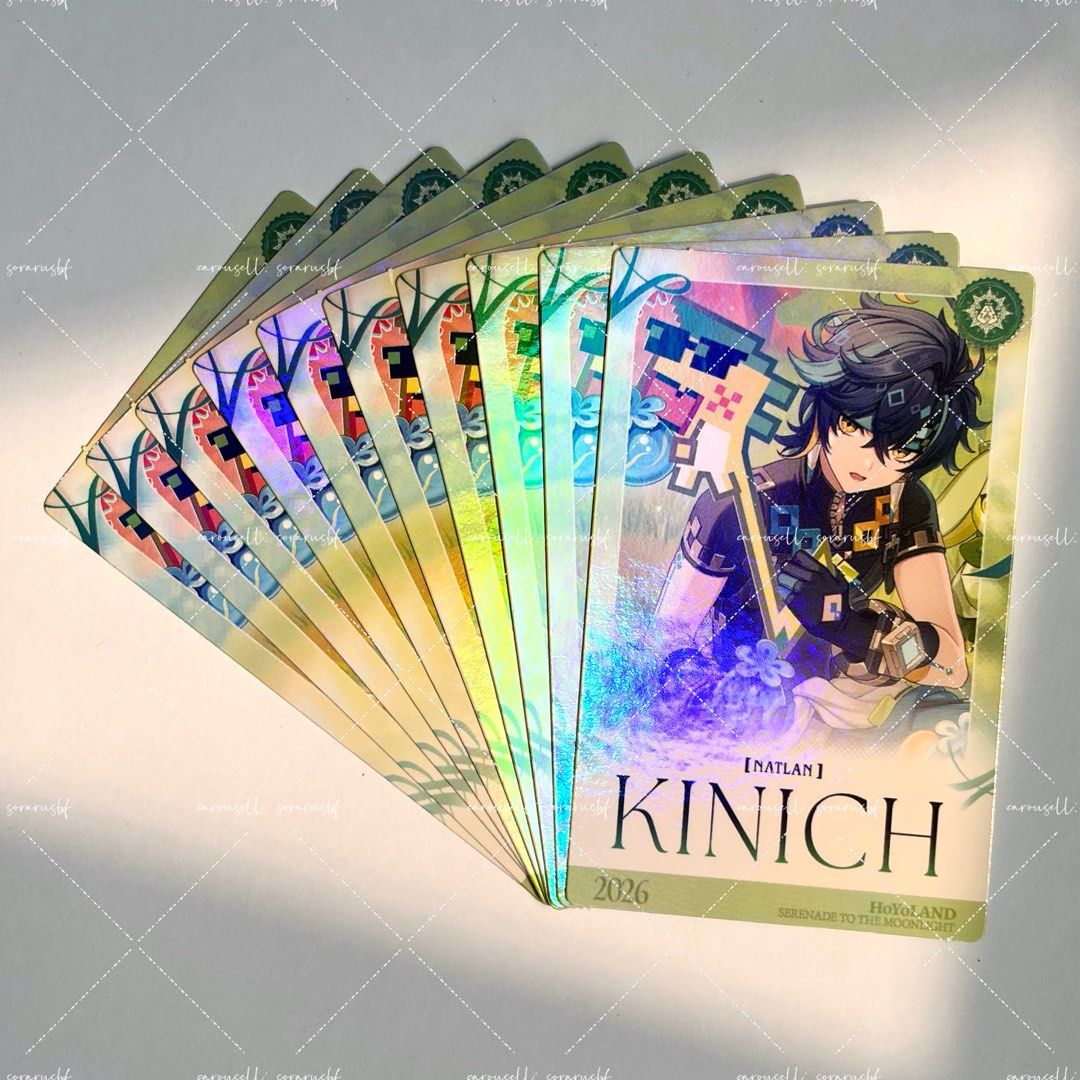 genshin kinich hyl card, Toys & Collectibles, Fan Merchandise ...