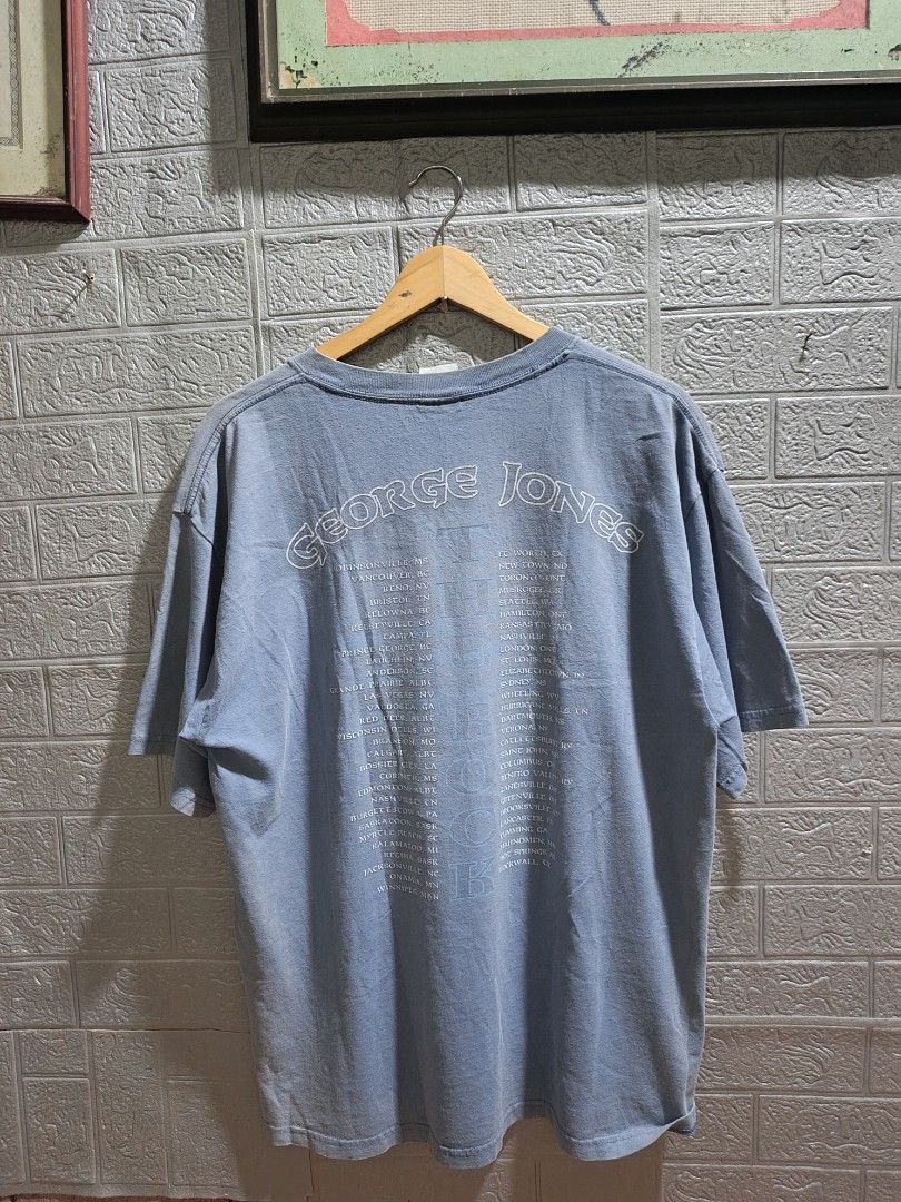 GEORGE JONES (Category: Activewear) located in Calabanga. Submitted by just-thrift (Listing ID 1470698856, Image 2). Description: GEORGE JONES ‎CONDITIONS:8/10 ‎COLOR RATE: 7/10 ‎ISSUE:PINHOLE AND FADED ‎DIMES:22/27.5 DM ME SA IBANG DETAILS ‎.