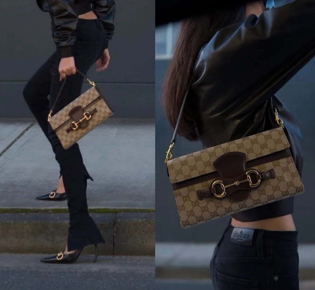 GG Risretto Horsebit Shoulder Bag (Category: Shoulder Bags) located in Quezon City. Submitted by luxxechic (Listing ID 1470563417, Image 2). Description: coded good as new no issue actual photo posted japan preloved mop: gcash.
