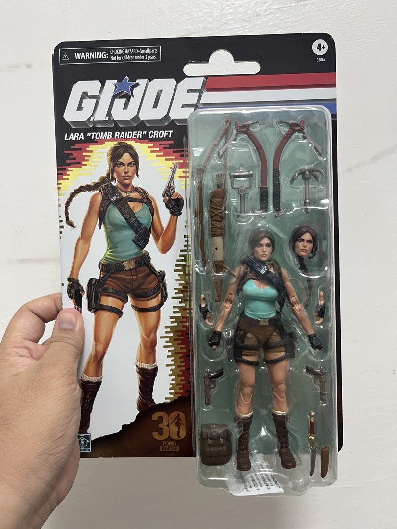 GI JOE Lara “Tomb Raider” Croft (Category: Action & Battle Toys) located in Manila. Submitted by gudongsbrickshop (Listing ID 1470699581, Image 3). Description: Original sealed Hasbro GI JOE LARA “TOMB RAIDER” CROFT action figure SEALED, MISB.
