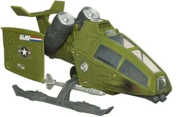 G.I. Joe Sky Hawk (Category: Vehicle & Diecast Models) located in Caloocan City. Submitted by hobbym8 (Listing ID 1470586924, Image 1). Description: - Iconic G.I. Joe military Sky Hawk toy - Dual engine design with a spacious rear cargo door - Features realistic skid landing gear and side-mounted missiles - Clear cockpit glass revealing the detailed pilot seat inside - Authentic branded logos for collectors and kids alike.