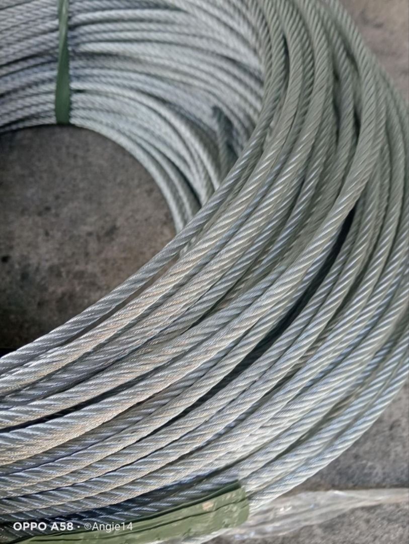 GI Wire Rope Code: k-3-003 Specs: 19 x 7 (5mm) (Category: Everything Else Others) located in Manila. Submitted by 09171479278_elsie. (Listing ID 1470640892, Image 2). Description: GI Wire Rope Code: k-3-003 Specs: 19 x 7 (5mm).